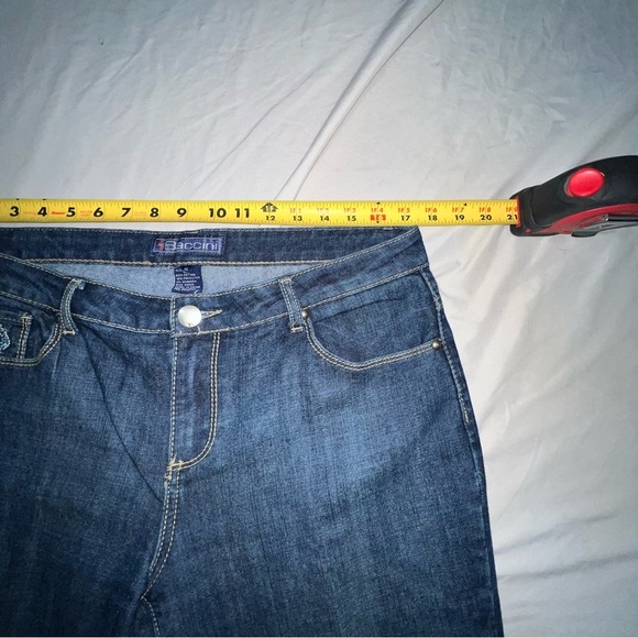 Baccini Womens blue jeans  size 12 - ‎ Boot Cut - Picture 14 of 16